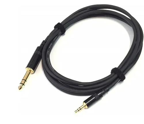 Кабель Jack 6.3 / mini Jack 3.35 (папа) 1 метр
