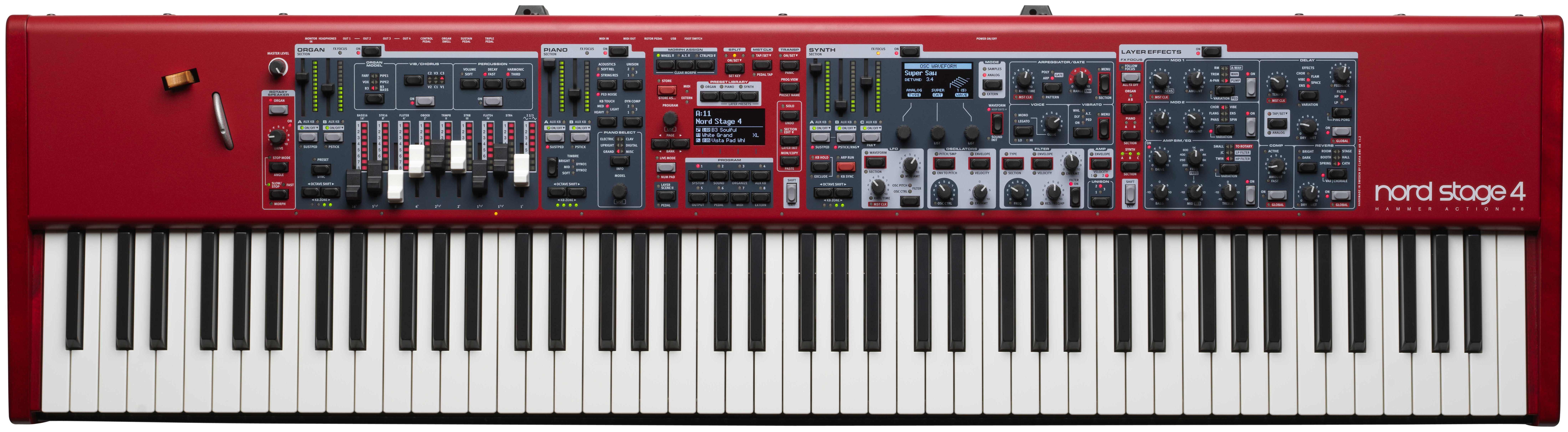 Синтезатор Nord Stage 4 88