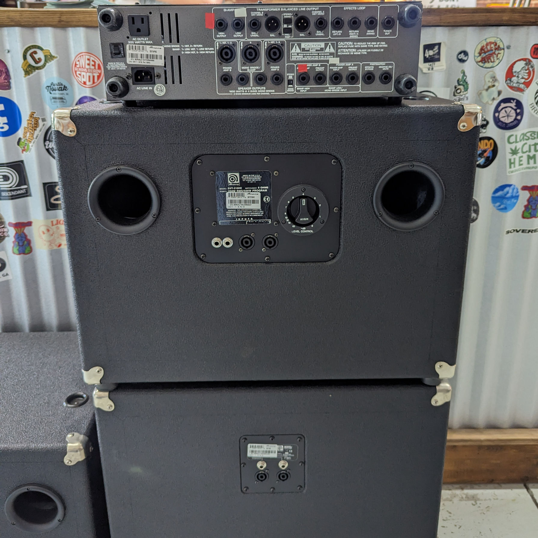 Ampeg SVT-410HLF + SVT-4PRO