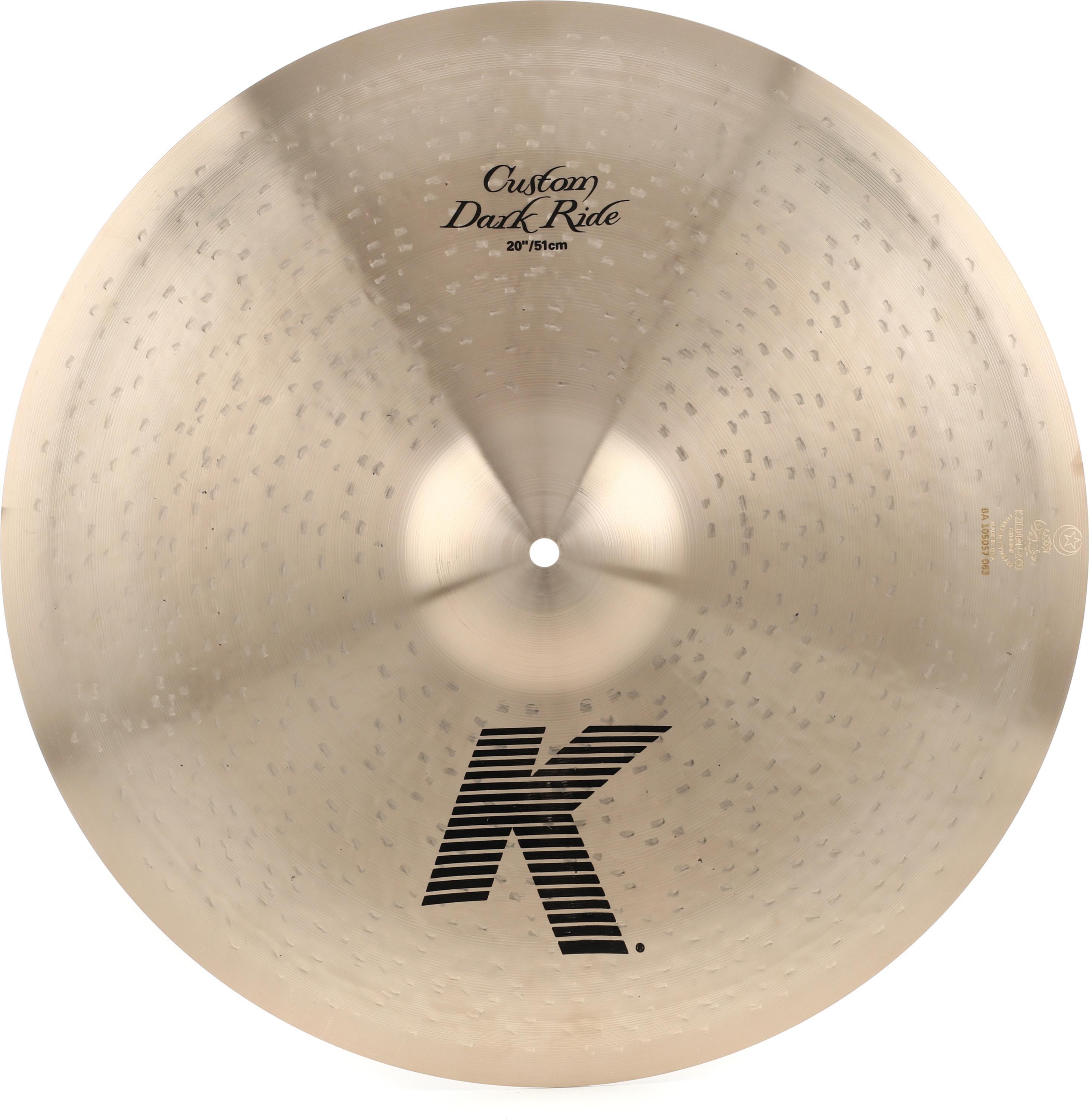 Тарелка для ударной установки ZILDJIAN 20" K CUSTOM Dark Ride