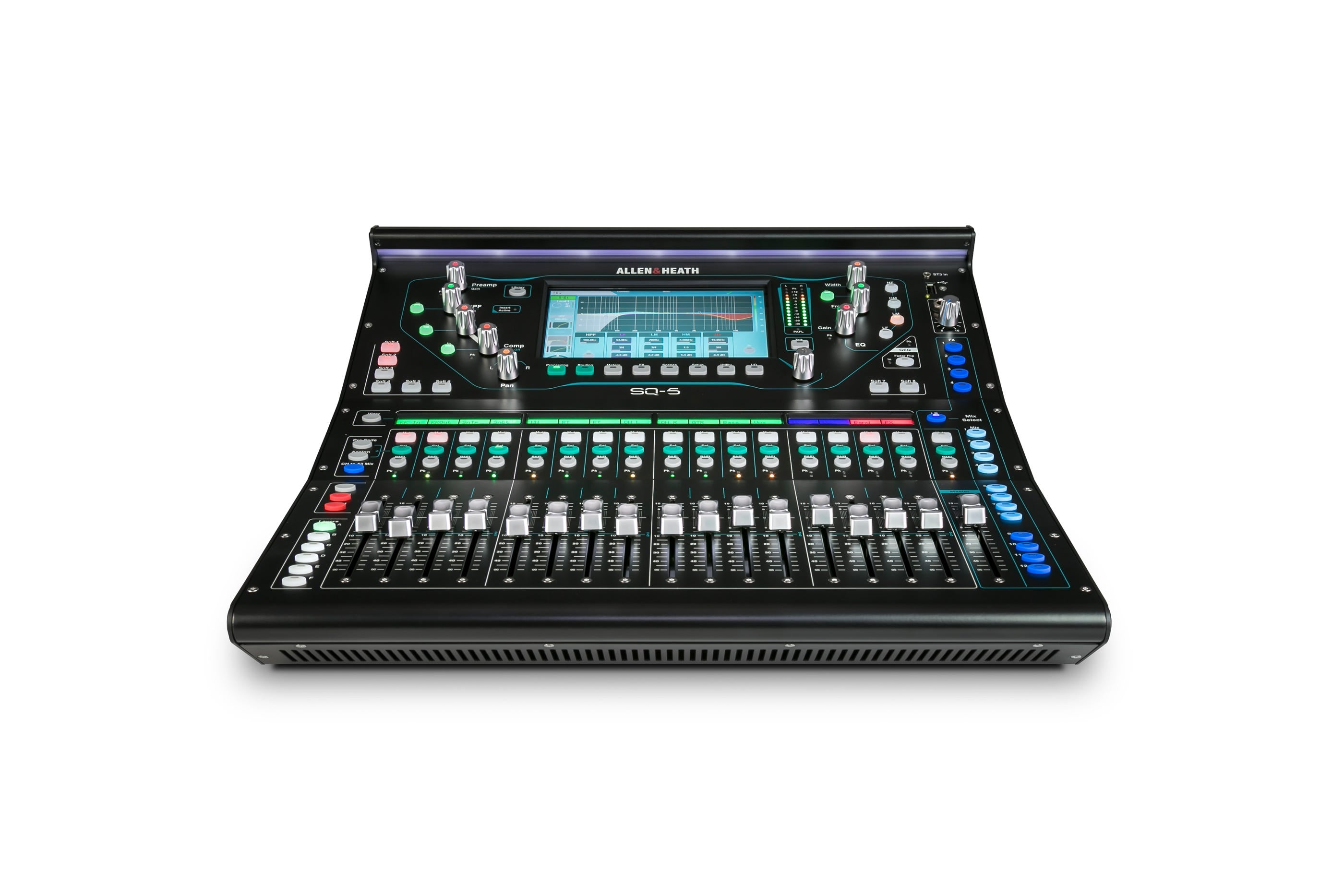 Allen & Heath SQ-5 с Dante Card