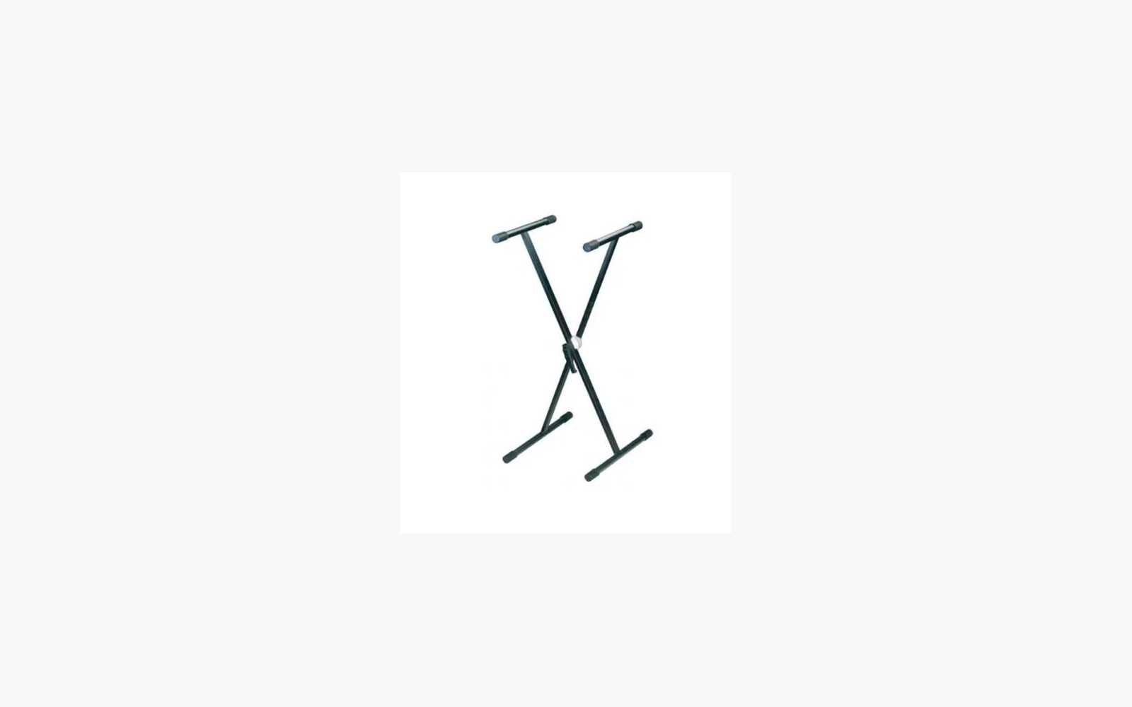 Клавишная X-стойка, одноярусная, лёгкая