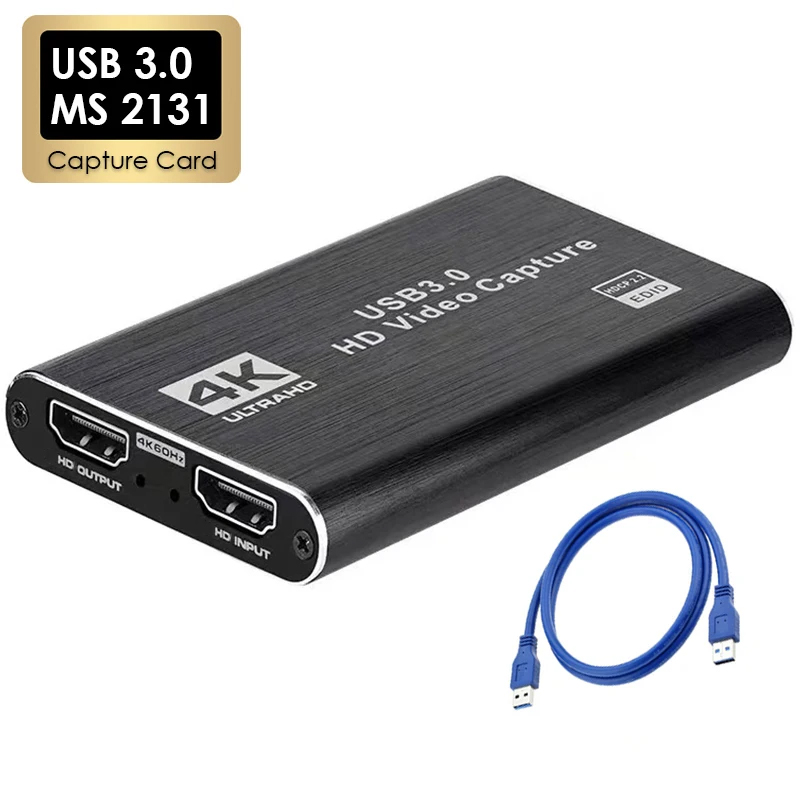 Карта видеозахвата USB 3.0 HD Capture