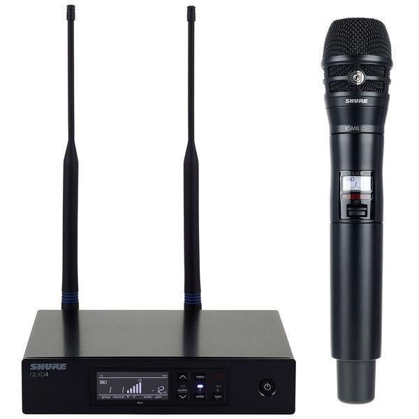 Shure QLXD24/KSM8, чёрная капсула