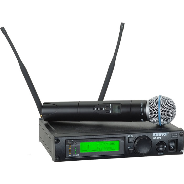 Shure ULXP24/Beta58A/SM58