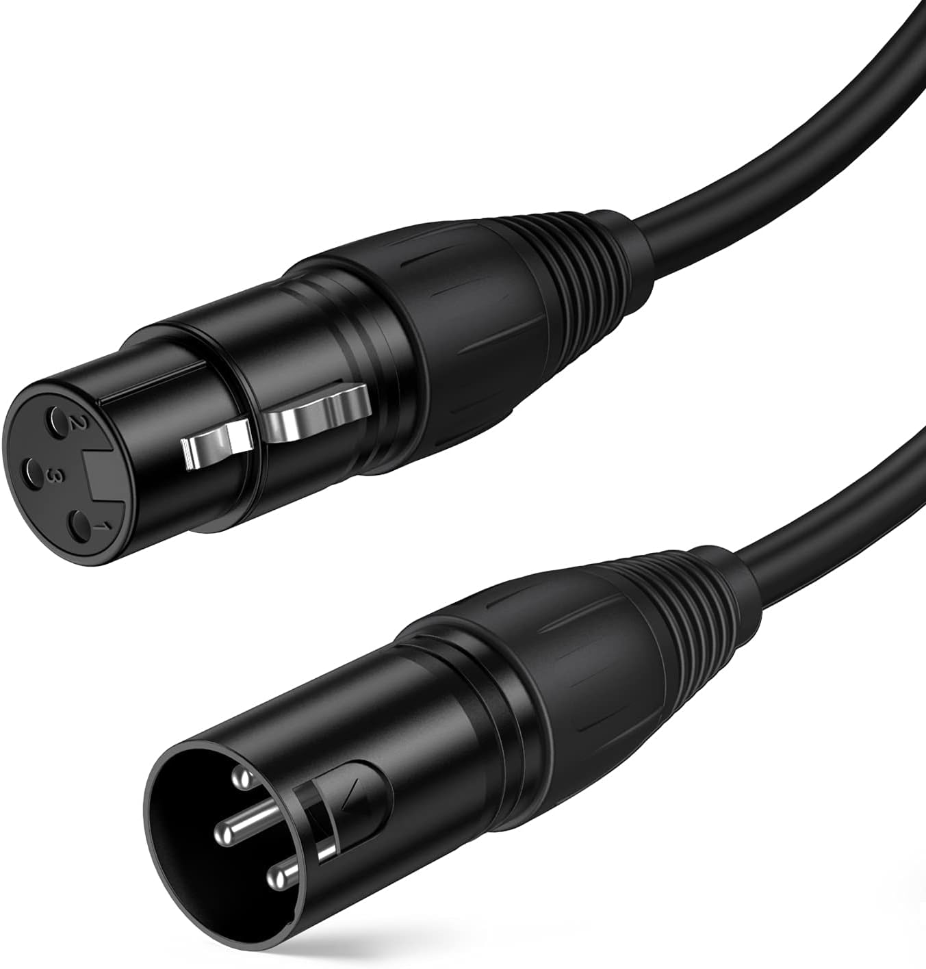 Микрофонный кабель XLR–XLR, 10 м